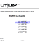Utilev UT13PTE, UT15PTE, UT16PTE, UT18PTE, UT20PTE Forklift Parts Manual