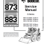 Bobcat 883 Loader Service Manual (6900847) (SN 520211001-520299999)
