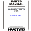 Hyster S40, S50, S60, S70FT, S55FTS (G187) Forklift Parts Manual