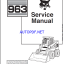 Bobcat 963 Loader Service Manual (6724545) (SN 562211001-562214999)