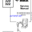 Bobcat 320 Excavator Service Manual (6902668) (SN 223911001-223999999)