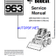 Bobcat 963 Loader Service Manual (6900988) (SN 516515001-516599999)