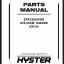Hyster S25-35XM; S40XMS (D010) Forklift Parts Manual