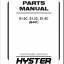 Hyster S1.0C, S1.2C, S1.5C (B447) Forklift Parts Manual