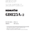 Komatsu GD825A-2 Motor Grader Shop Manual (SEBM002324) (SN 11001-UP)