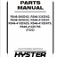 Hyster RS46-29XD-62, RS46-33XD-62, RS46-36XD-62, RS46-41XD-67, RS46-41XD-62S, RS46-41XD-67S, RS46-41XD-75S (F222) Forklift Parts Manual