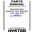 Hyster RS45-27IH, RS45-30CH; RS46-30IH, RS46-33CH, RS46-33IH, RS46-36CH (A222) Forklift Parts Manual