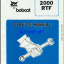 Bobcat 2000 Loader Articulated Service Manual (6566662) (SN 503015001-503099999)