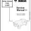 Bobcat 2100 Utility Vehicle Service Manual (6901987) (SN 522711001-522799999)