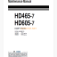 Komatsu HD465-7,HD605-7 DUMP TRUCK Operation and Maintenance Manual (EEAM021705)
