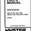 Hyster S60, S70, S80, S100, S120E (S3.00, S3.50, S4.00, S5.00, S5.50E) (C004) Forklift Parts Manual