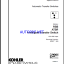 Kohler RSB ATSR Intelligent Transfer Switch Operation Manual (tp6487)