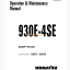 Komatsu 930E-4SE DUMP TRUCK Operation and Maintenance Manual (CEAM020504)