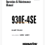 Komatsu 930E-4SE DUMP TRUCK Operation and Maintenance Manual (CEAM019403)