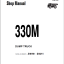 Komatsu 330M (A10190 - A10211) Shop Manual