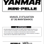 YANMAR VIO15 MANUEL MANUEL D’UTILISATION ET DE MAINTENANCE