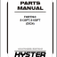 Hyster S135FT, S155FT (D024) Forklift Parts Manual
