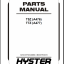 Hyster T5Z (A476) T7Z (A477) Forklift Parts Manual