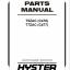 Hyster T5ZAC (C476) T7ZAC (C477) Forklift Parts Manual