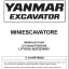 YANMAR ViO20 MANUALE D’USO E DI MANUTENZIONE