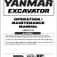 YANMAR VIO75 OPERATION & MAINTENANCE MANUAL