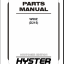 Hyster W50Z (D215) Forklift Parts Manual