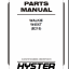 Hyster W45XT (B215) Walkie Parts Manual