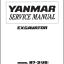 YANMAR B7-3 Crawler excavators SERVICE MANUAL