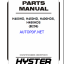 Hyster H400HD, H450HD, H400HDS, H450HDS (B236) Forklift Parts Manual