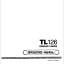Takeuchi TL126 Crawler Loader Operators Manual (AT6E002)