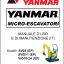 YANMAR SV05 ,SV08, ViO10 MANUALE D’USO E DI MANUTENZIONE