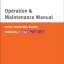 Develon DM03VA, DM03PA Diesel Industrial Engine Operation and Maintenance Manual (950106-116013EN)