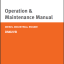 Develon DM02VB Diesel Industrial Engine Operation and Maintenance Manual (950106-150003EN)