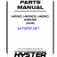 Hyster H400HD, H400HDS, H450HD, H450HDS (A236) Forklift Parts Manual