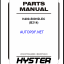 Hyster H400, H500HD-EC (B214) Forklift Parts Manual