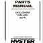 Hyster H360-450H(A214) Challenger Forklift Parts Manual