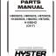 Hyster H800HDS, H900HDS, H970HDS, H1050HDS, H900HD, H970HD, H1050HD (C917) Forklift Parts Manual