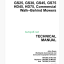John Deere GS25 GS30 GS45 GS75 HD45 HD75 Commercial Walk—Behind Mowers Technical Manual (TM1598)