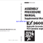 EX3600-7 (Cummins FCO) ASSEMBLY PROCEDURE MANUAL