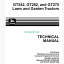 John Deere GT242 GT262 and GT275 Lawn and Garden Tractors Technical Manual (TM1582)