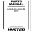 Hyster H450HD-EC, H500HD-EC (D214) Forklift Parts Manual