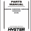 Hyster H400XD36, H400XDS36, H450XD36, H450XDS36 (D236) Forklift Parts Manual