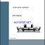 AFT 700-2 T3 Spare PAVERS Parts Catalog