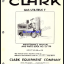 Clark Gas Utilitruc F No.12F 518 Forklift Maintenance Manual and Parts Book (12F)