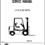 Clark GCG, CGP 40-70 Forklift Service Manual (SM612)