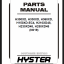 Hyster H300XD, H330XD, H360XD, H150XD-EC4, H210XD48, H230XD48, H250XD48 (N019) Forklift Parts Manual