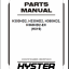 Hyster H300HD2, H330HD2, H360HD2, H360HD2-EC (H019) Forklift Parts Manual