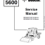 Bobcat 5600 Toolcat™ Utility Work Machine Service Manual (6902819) (SN 424811001-424899999)