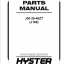 Hyster J30, J35, J40ZT (J160) Forklift Parts Manual