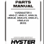 Hyster HR45-27, HR45-31, HR45-36, HR45-40, HR45-41S, HR45-41L, HR45-41LS (B222) Yardmaster 2 Forklift Parts Manual